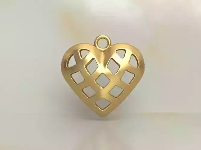 HEART PENDANT LOVE SUPER LIGHT MODEL
