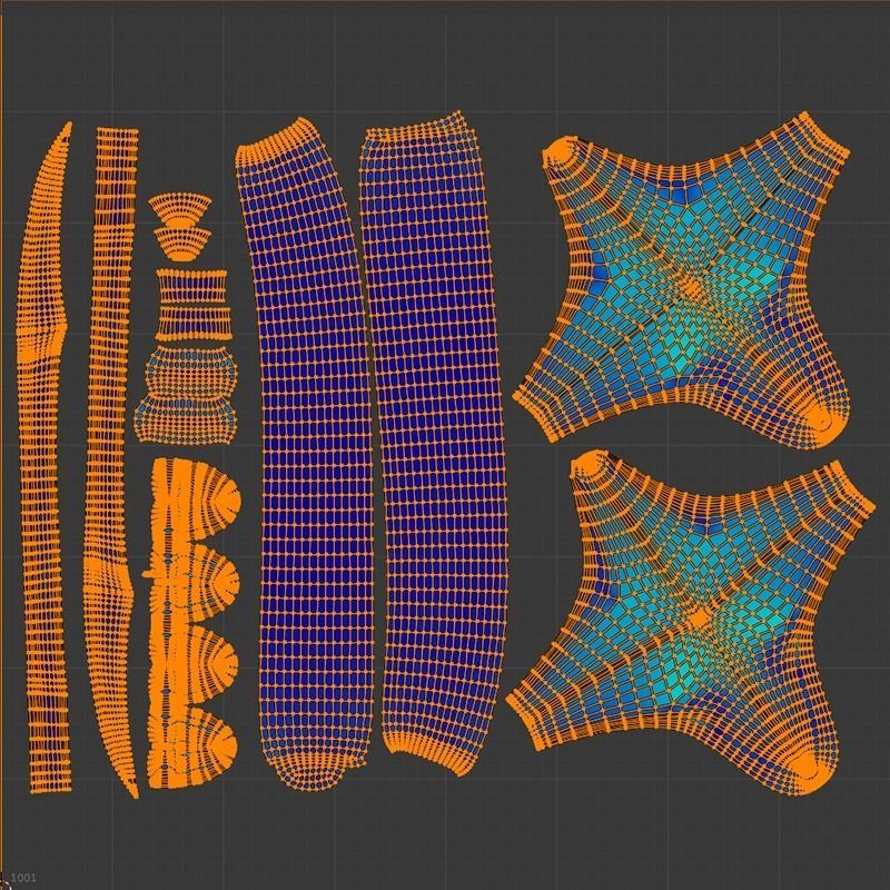 Curve Sword Scimitar from Elden Ring 3D model_9