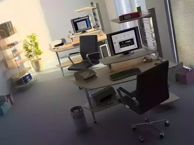 Small Office Scene