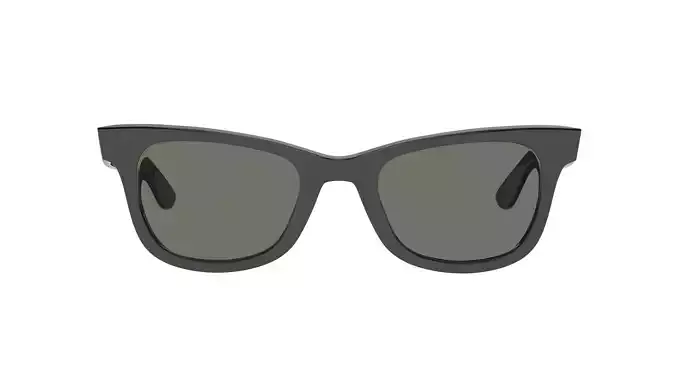 Original wayfarer classic eyeglasses 3D model