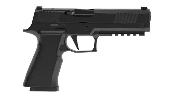 P320-XTEN Pistol 3D model
