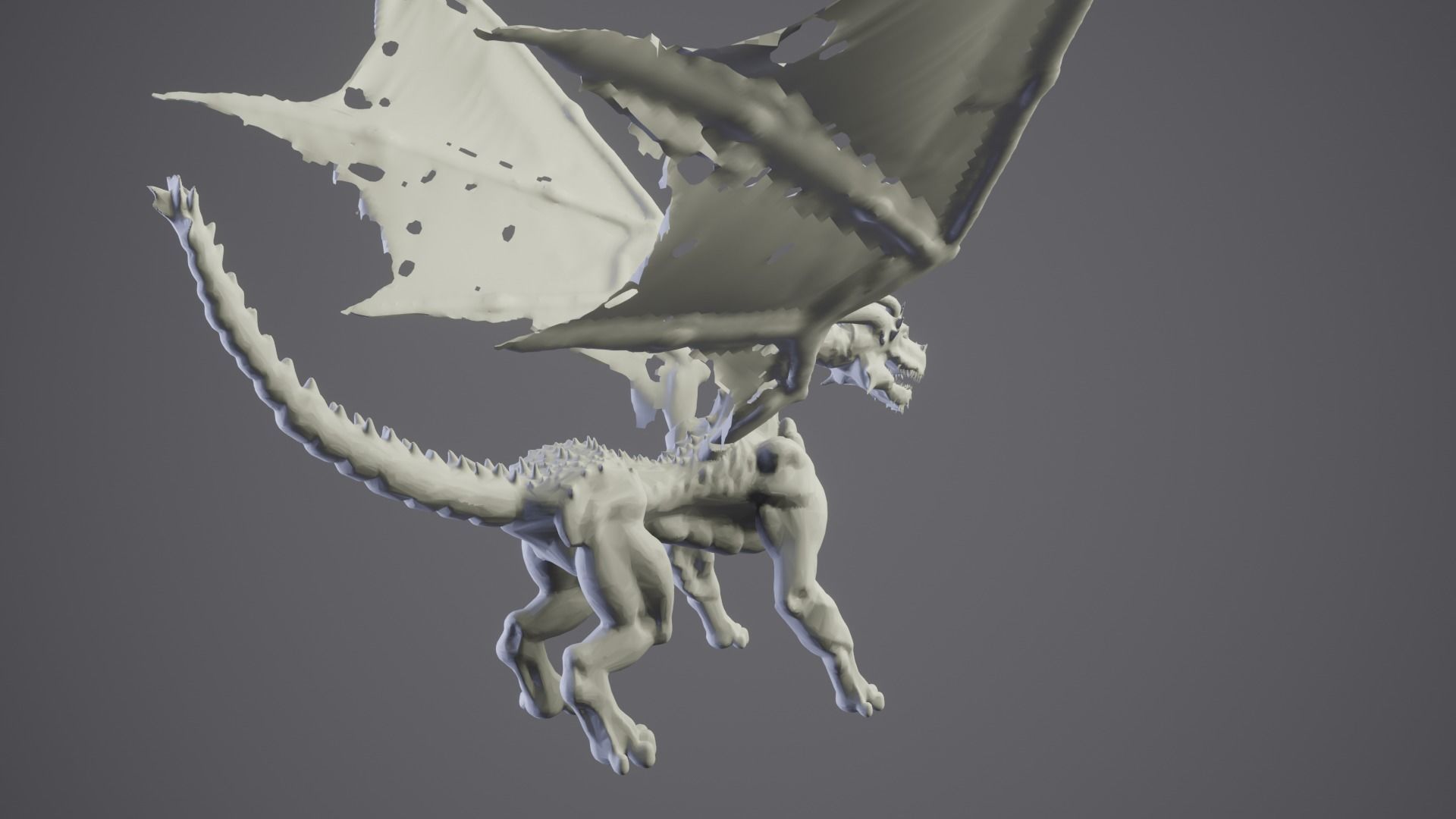 Dragon Terrador 3D model_90