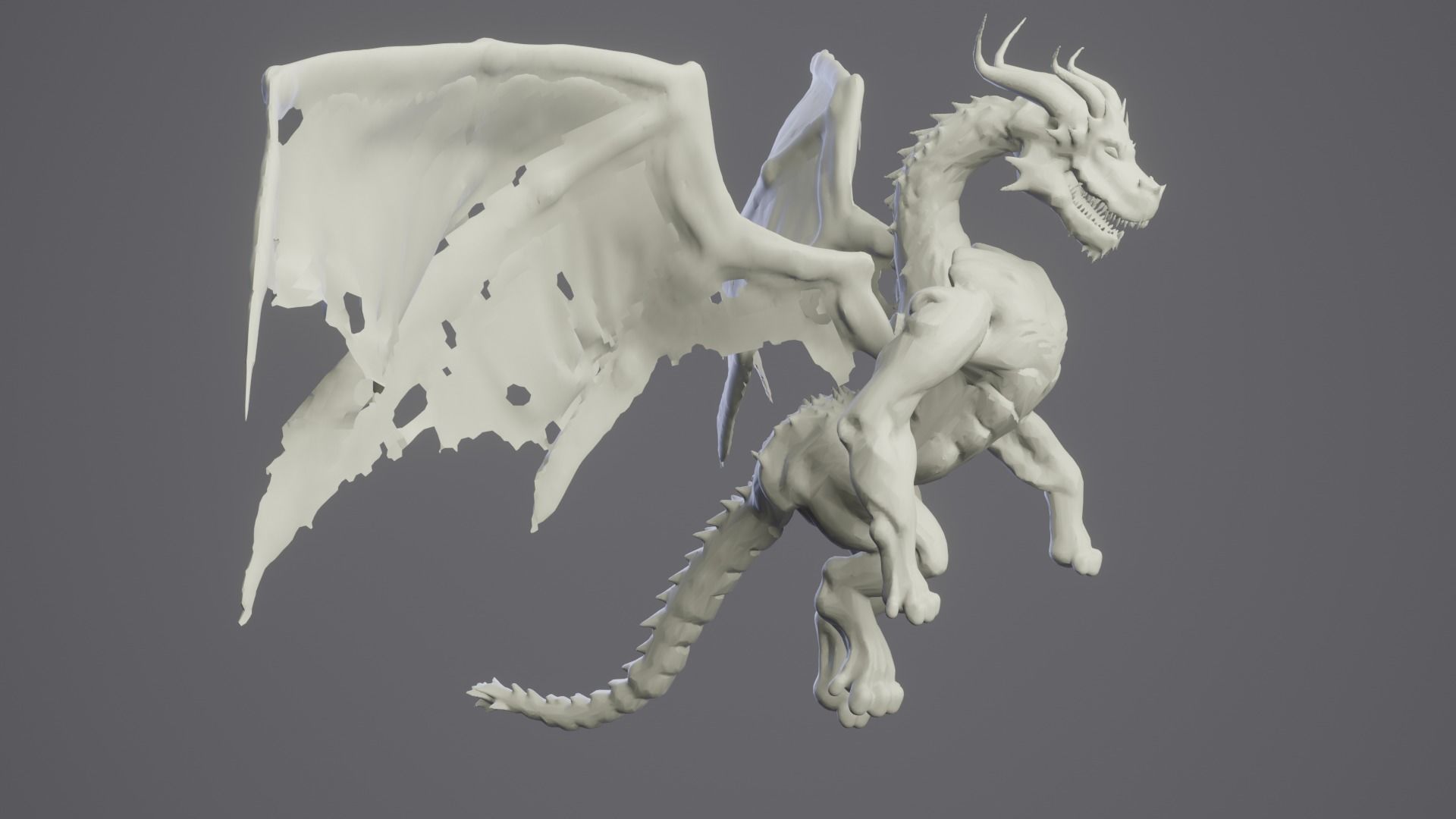 Dragon Terrador 3D model_6