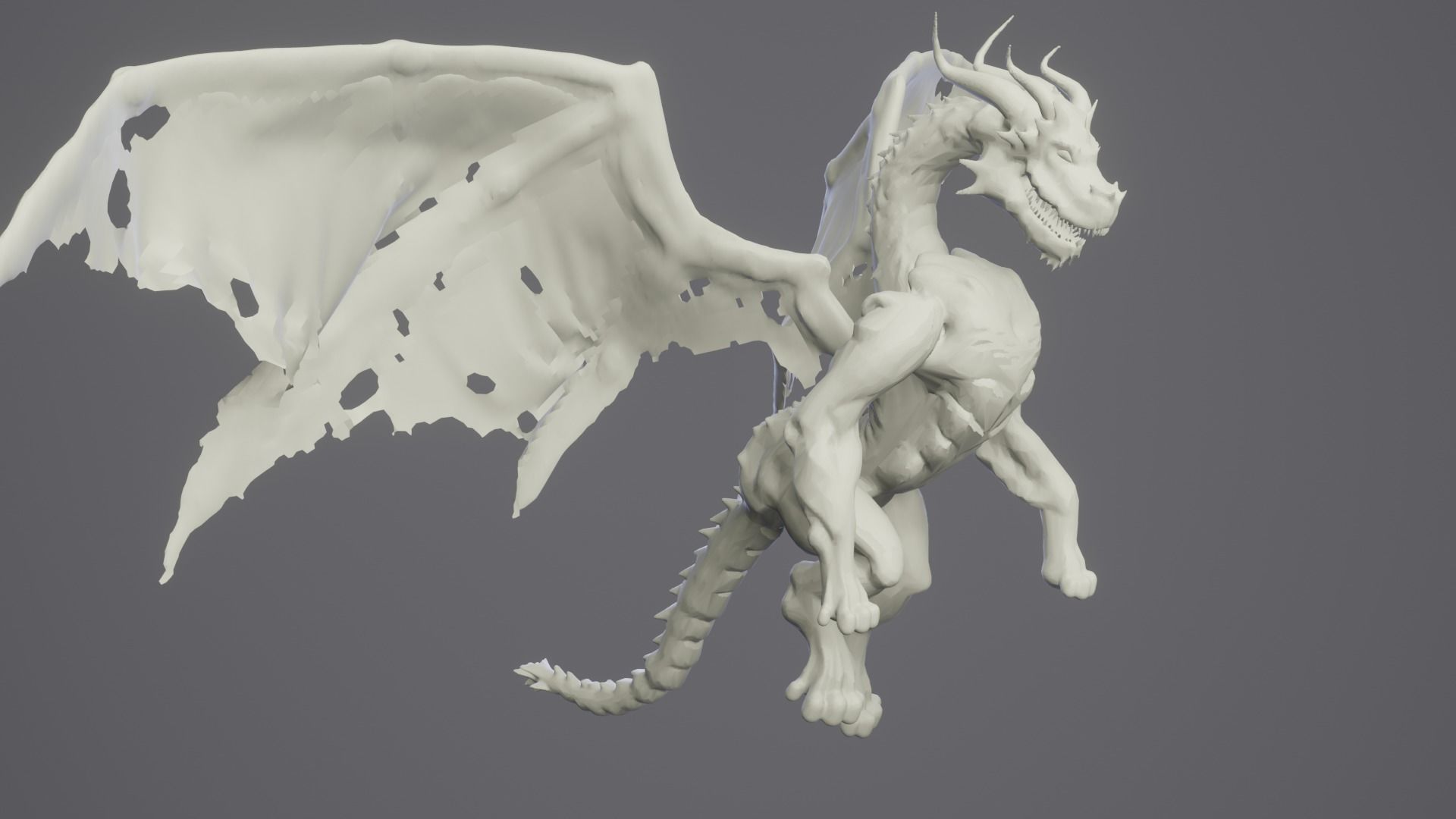 Dragon Terrador 3D model_3