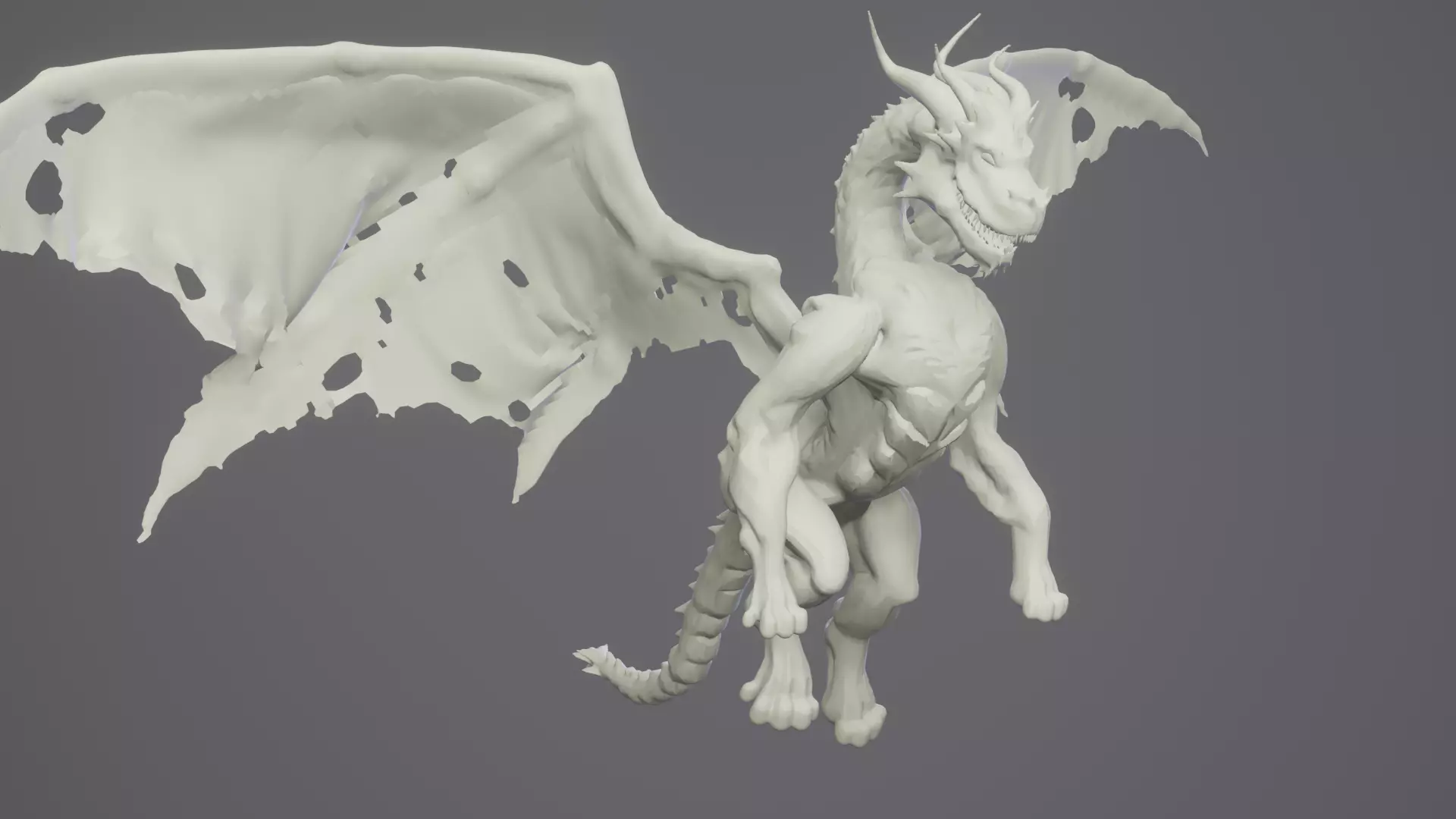 Dragon Terrador 3D model_0