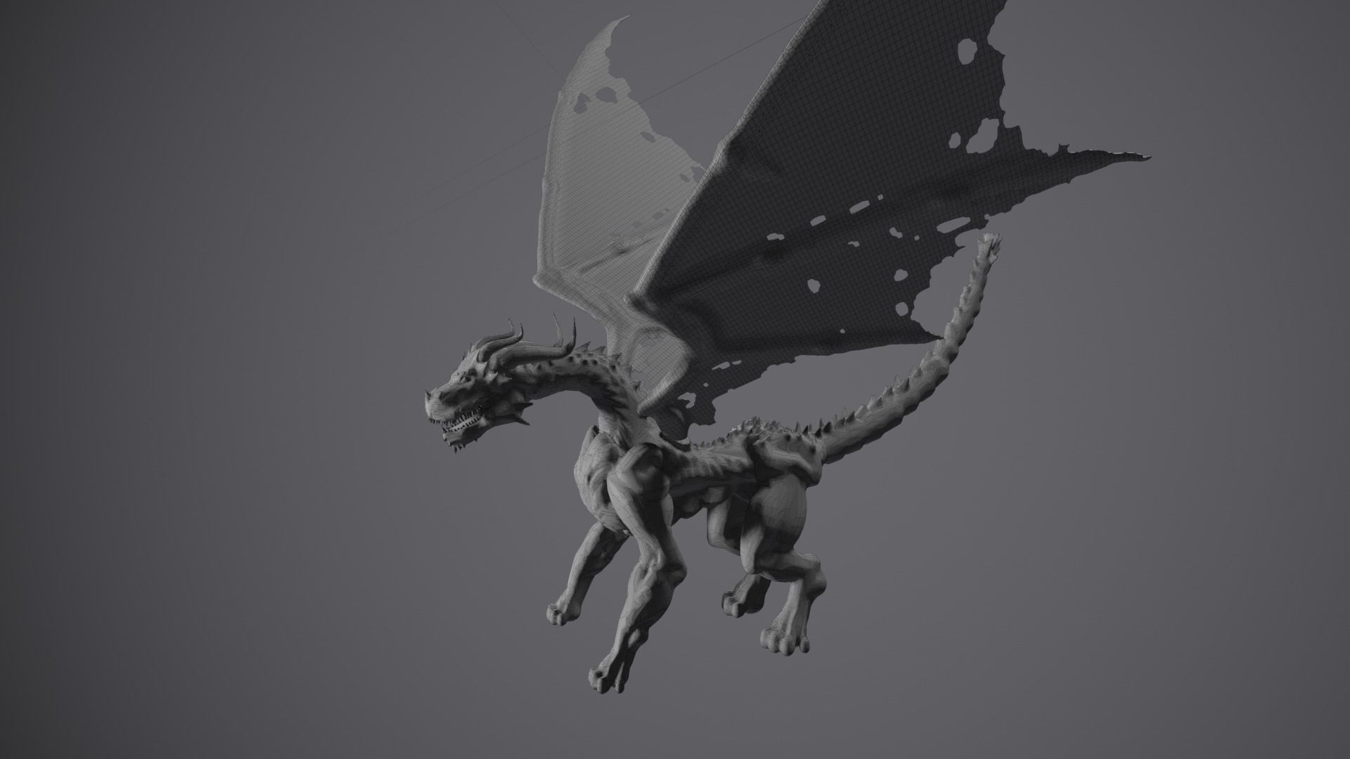 Dragon Terrador 3D model_144