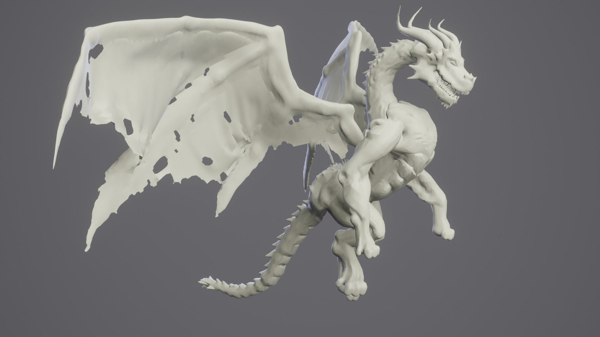 Dragon Terrador 3D model_5