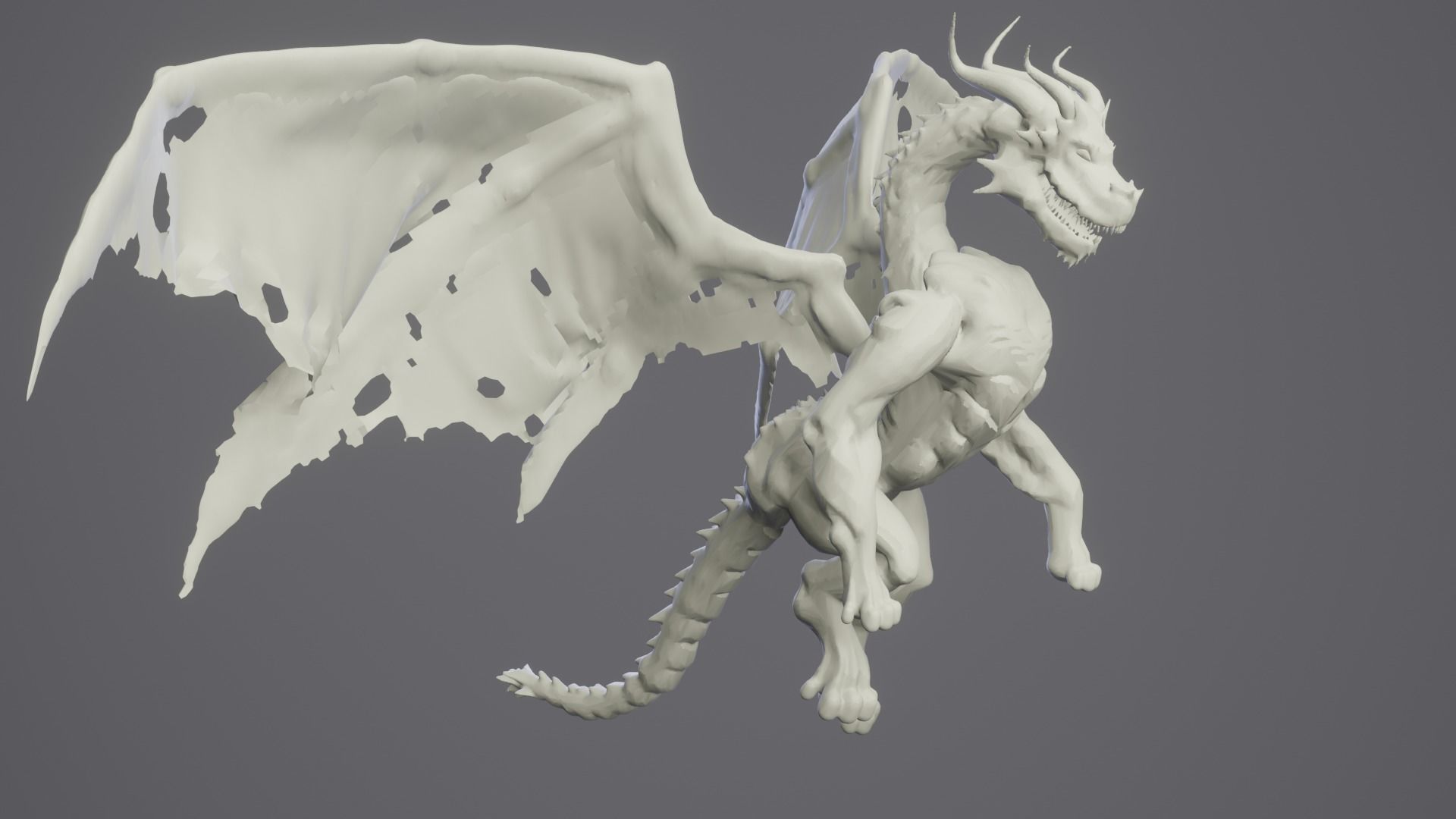 Dragon Terrador 3D model_4