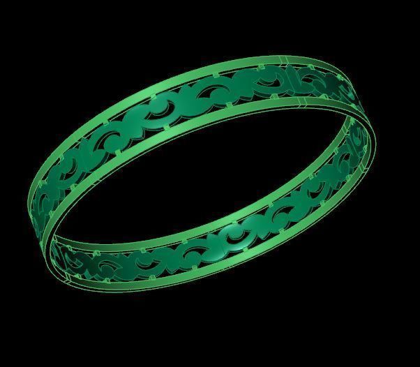 Bracelet 3D print model_2