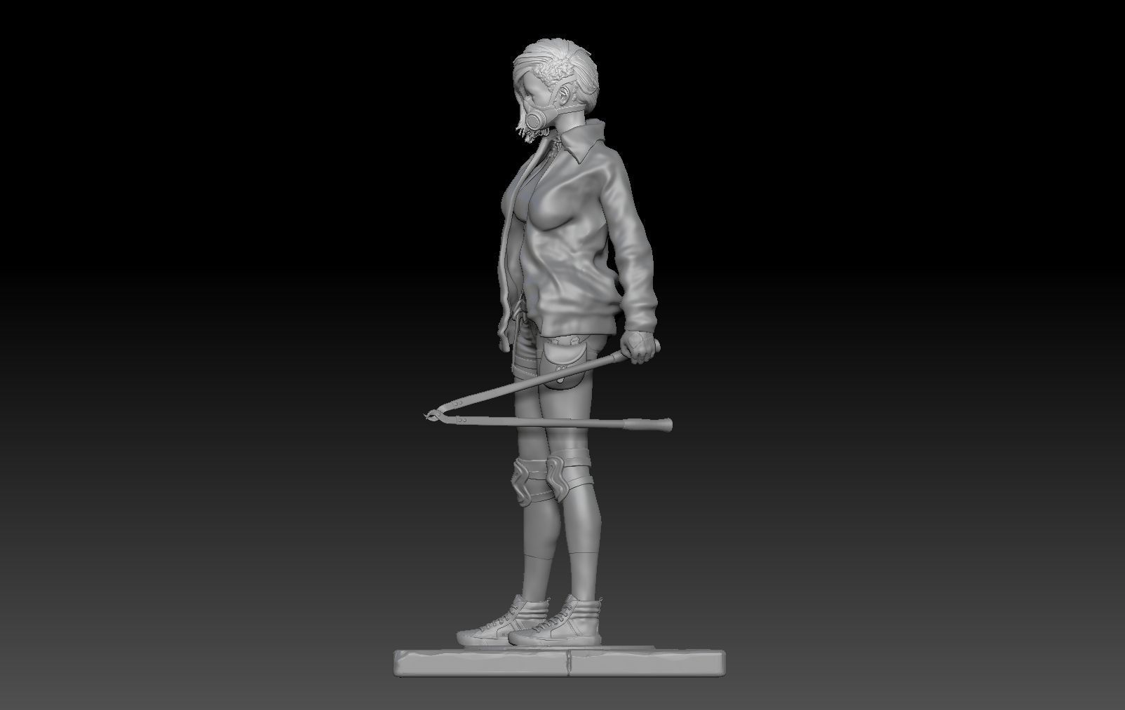 APOCALYPSE PUNK GRAFFITI 3D print model_1