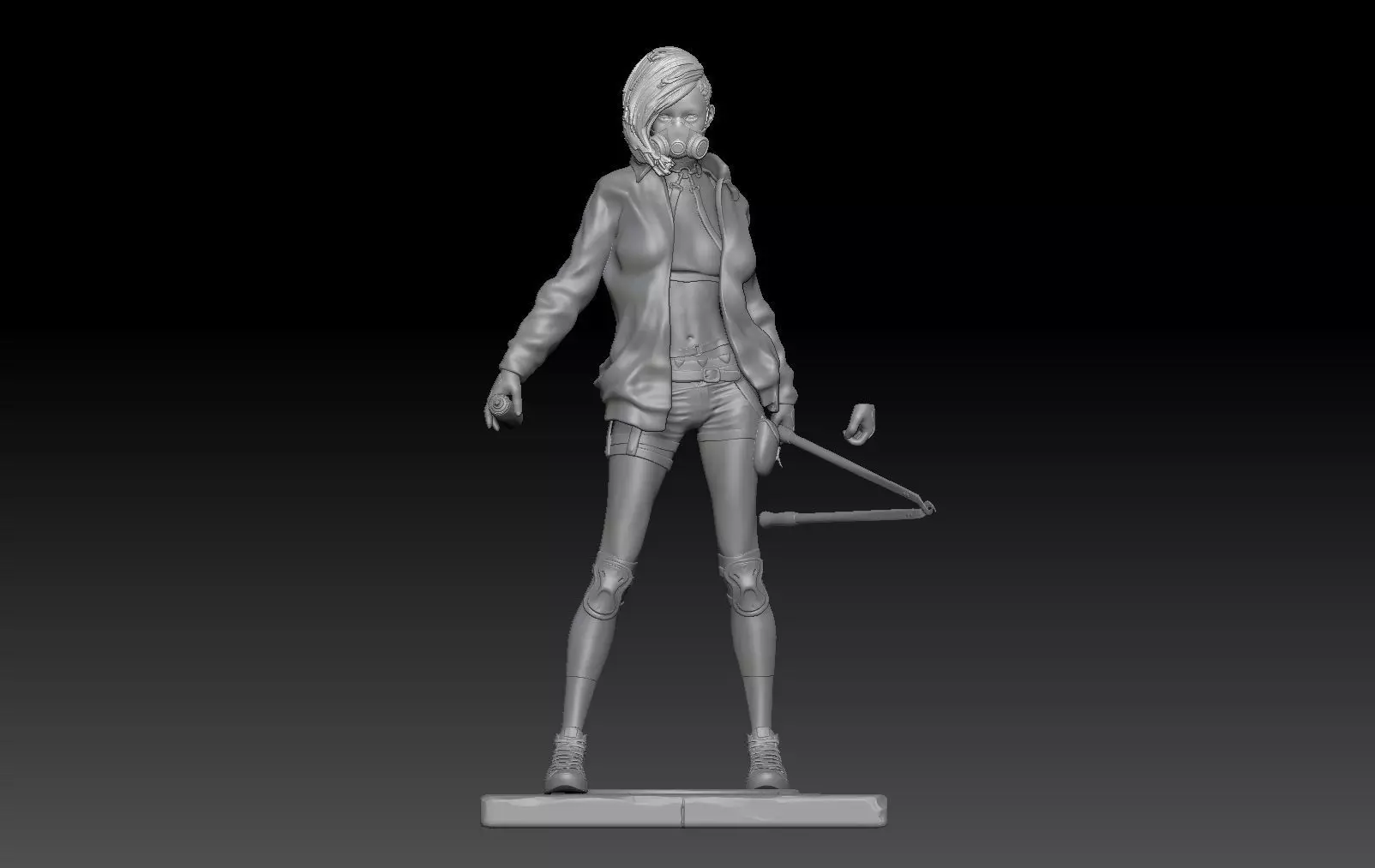 APOCALYPSE PUNK GRAFFITI 3D print model_0