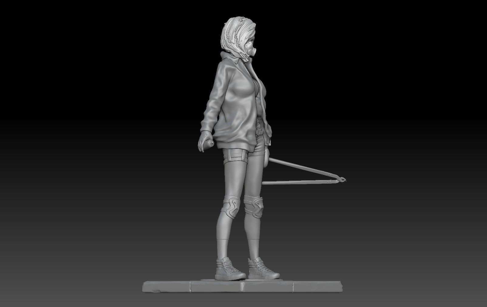 APOCALYPSE PUNK GRAFFITI 3D print model_3