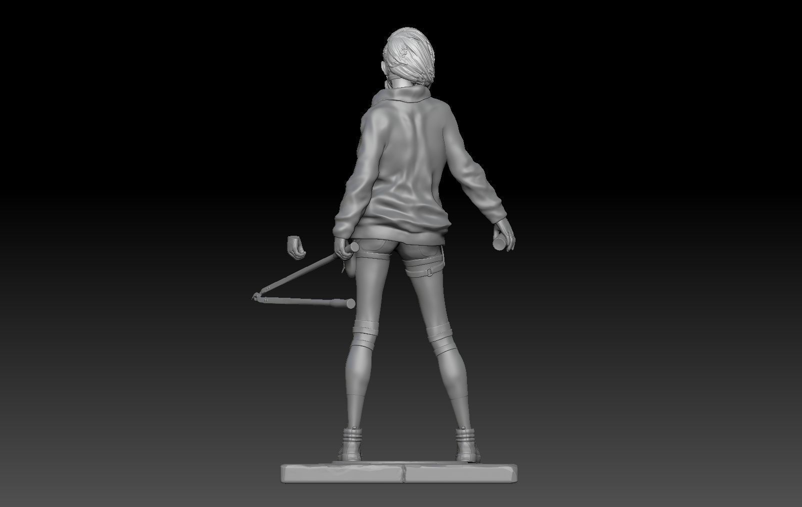 APOCALYPSE PUNK GRAFFITI 3D print model_2