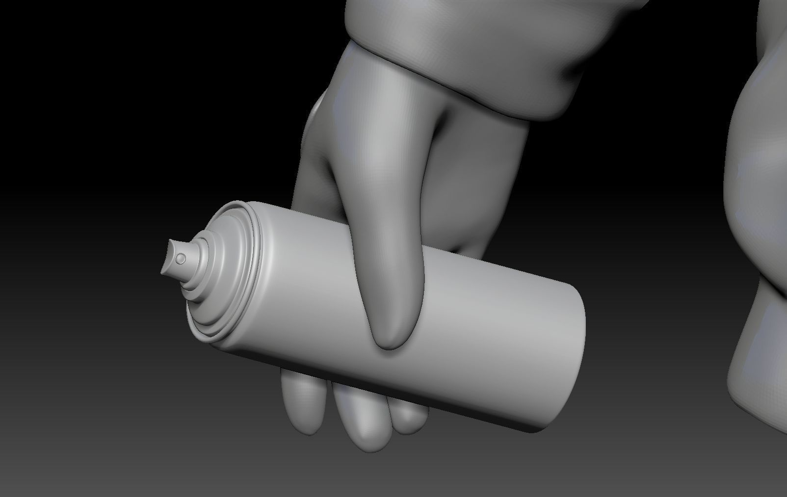 APOCALYPSE PUNK GRAFFITI 3D print model_4