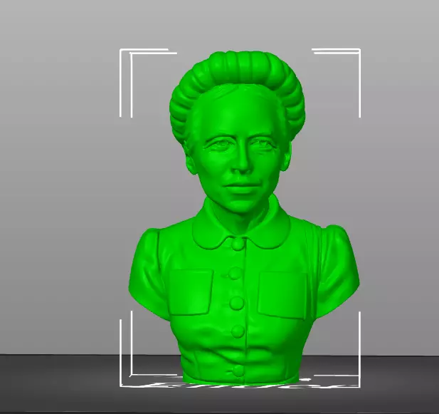 Simone de Beauvoir 3D print model_24
