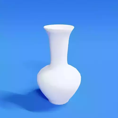 Vase Low Poly - No Textures