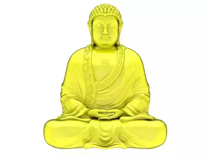 Hollow buddha for jewelry 4283