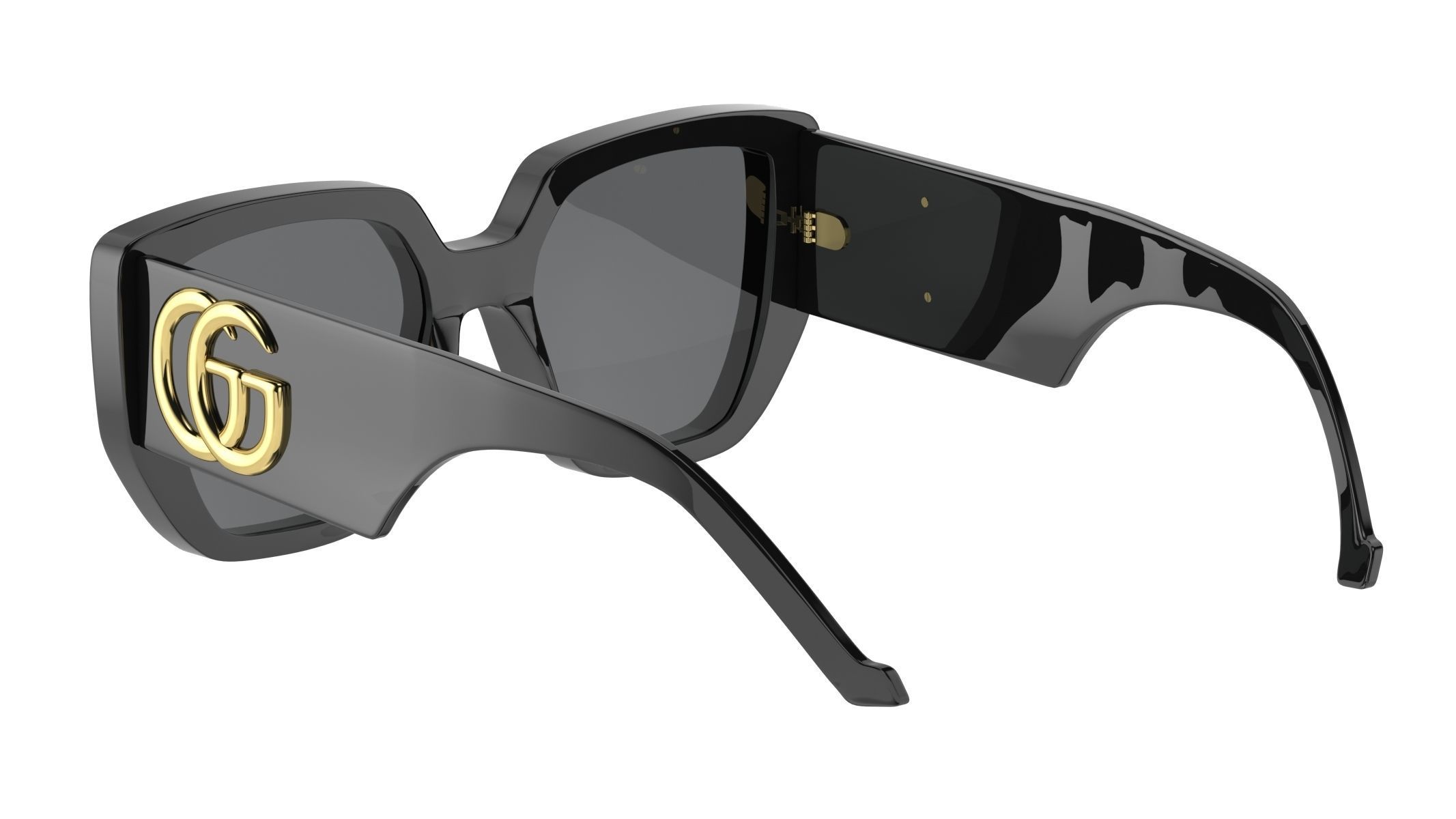 Recatangular Frame Sunglasses Gucci 3D model_4
