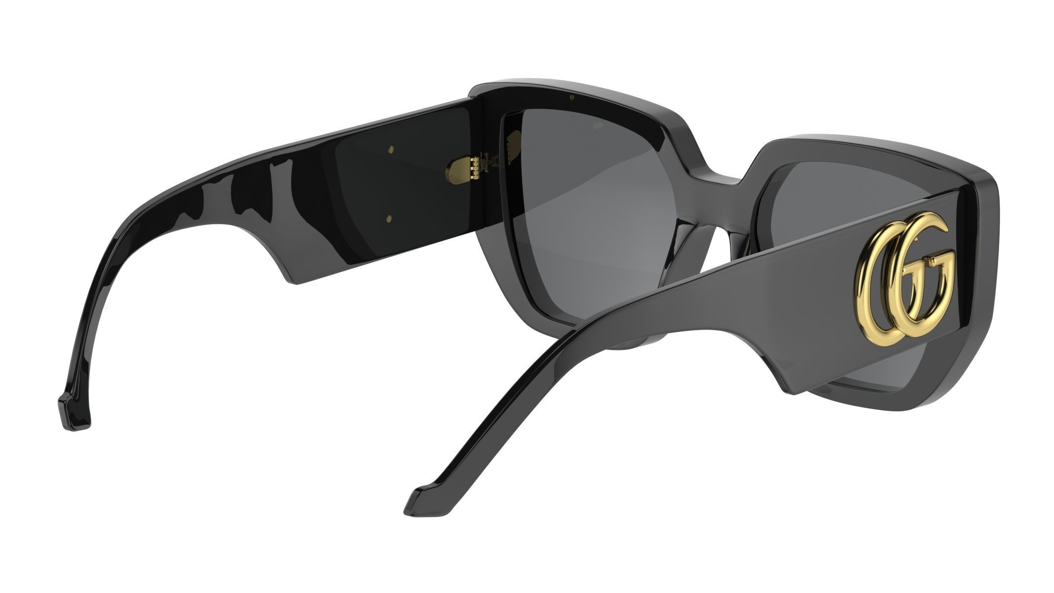 Recatangular Frame Sunglasses Gucci 3D model_2