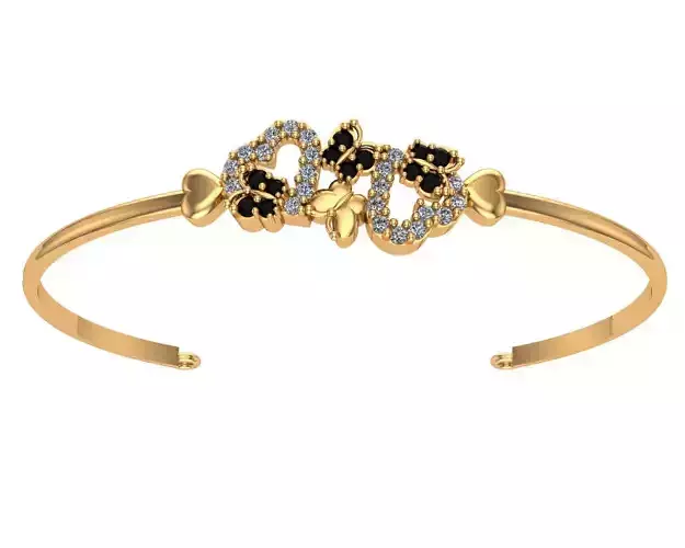 bracelets gold bangle with diamonds