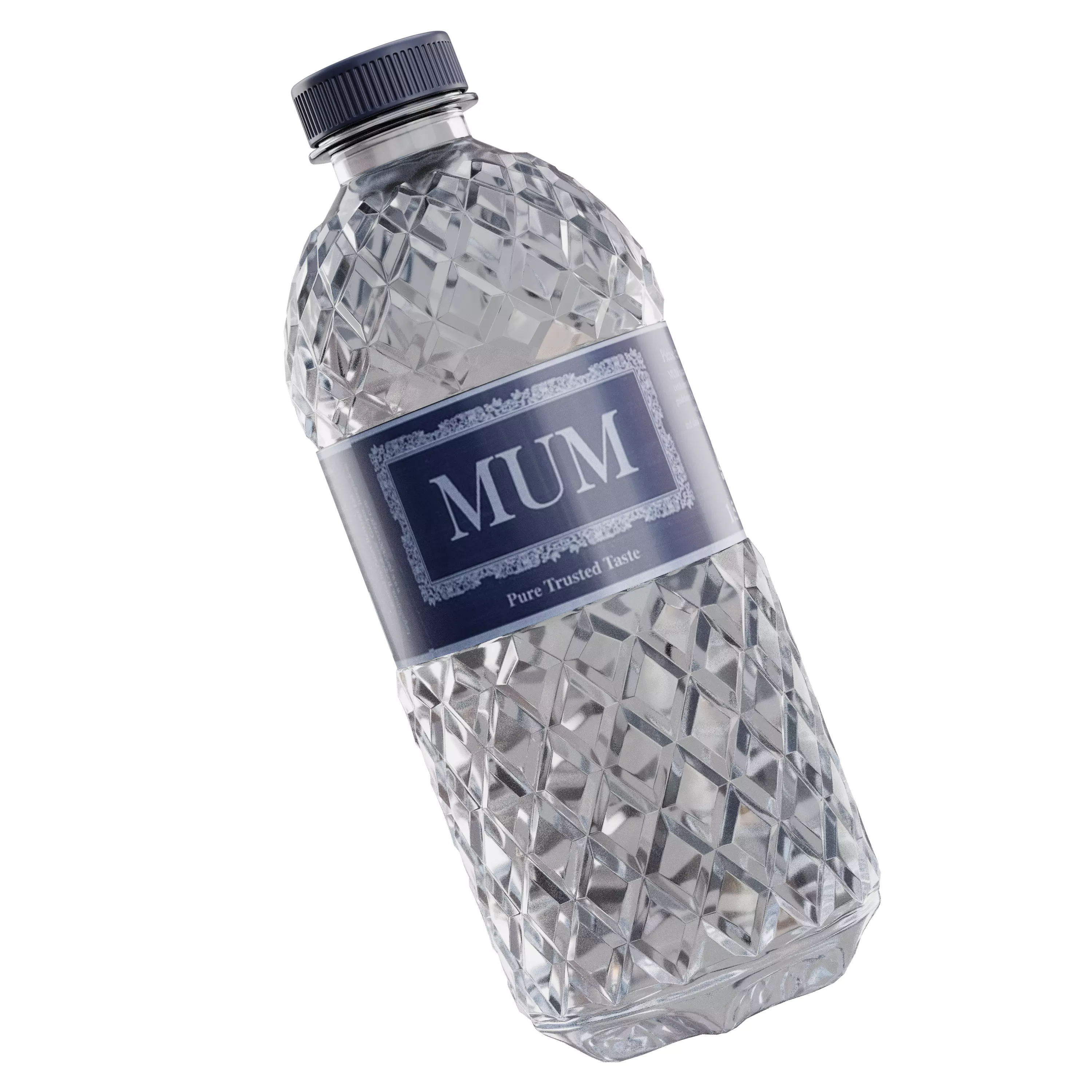 Mum Water Bottle 3D model_0