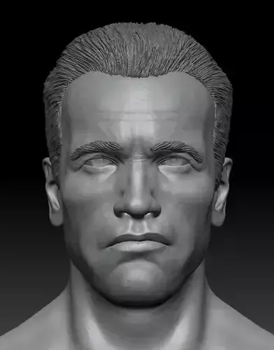 Arnold Shwarzenegger head