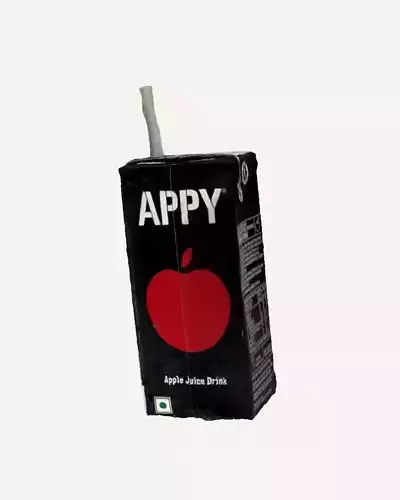 Appy Apple Juice Box 3D model
