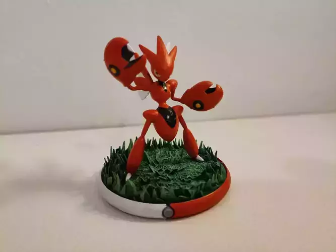 Scizor pokemon 3D print model 3D print model