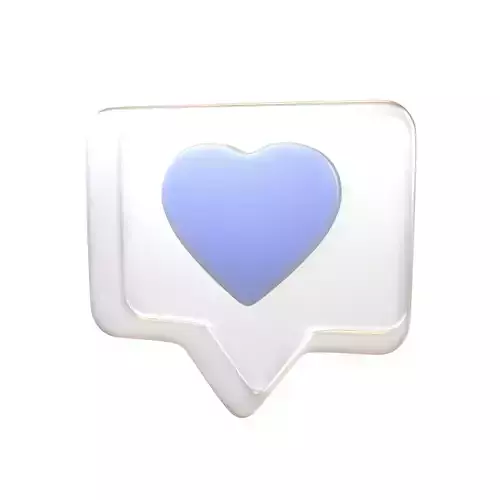 Socail Media Heart Bubble v1 005