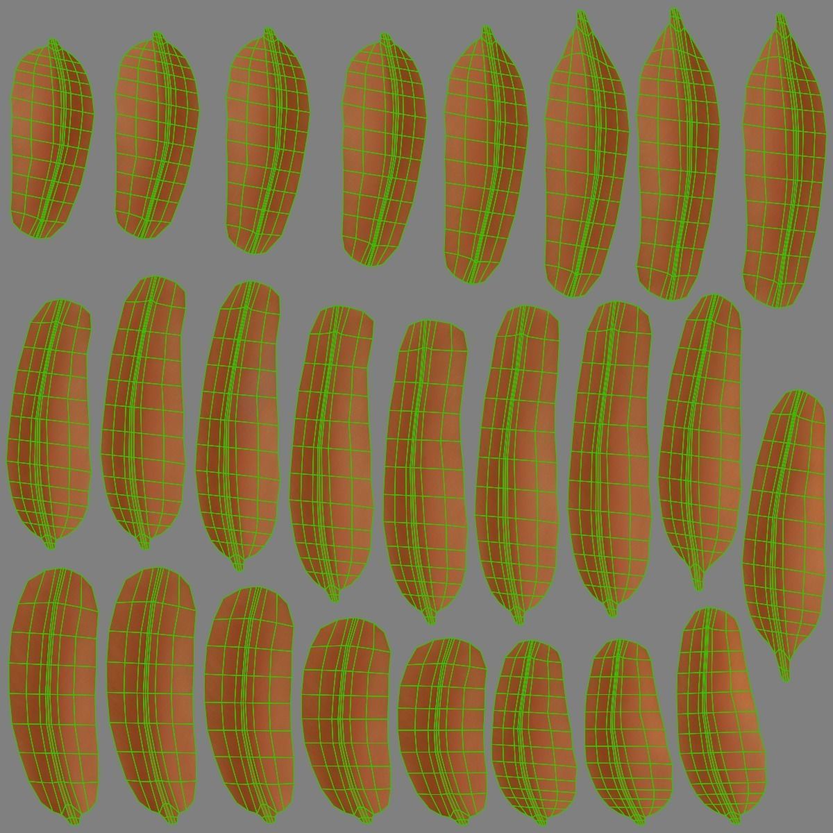 Red Hen Animated VFX Grace 3D model_36