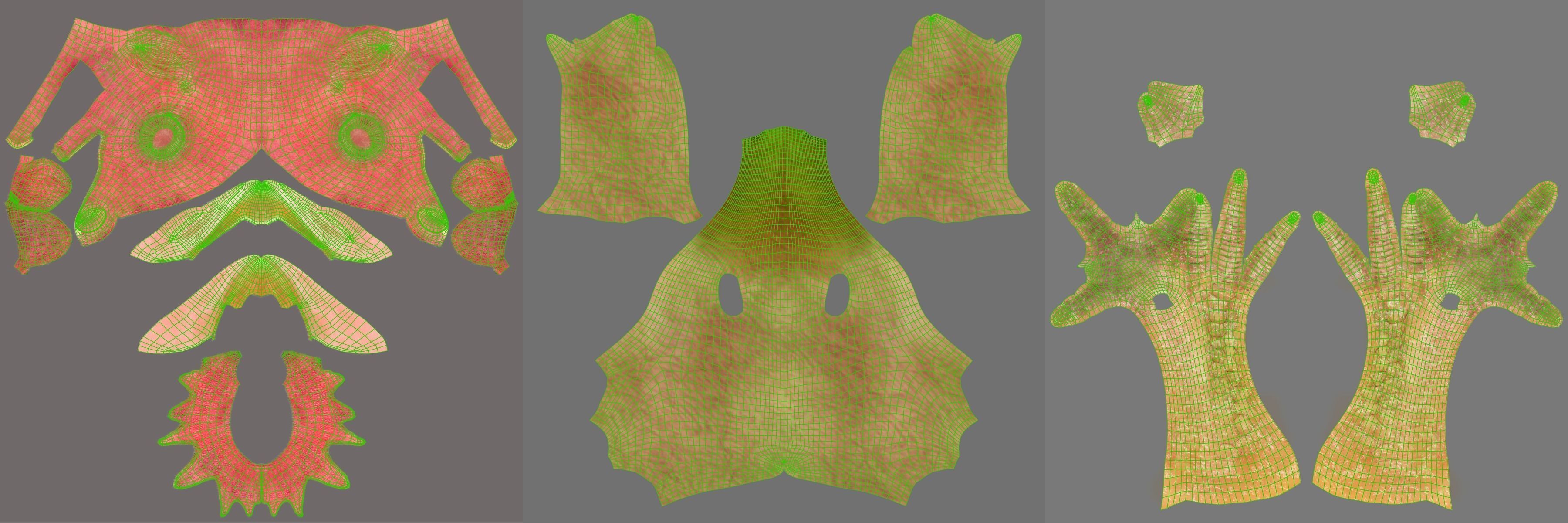 Red Hen Animated VFX Grace 3D model_39