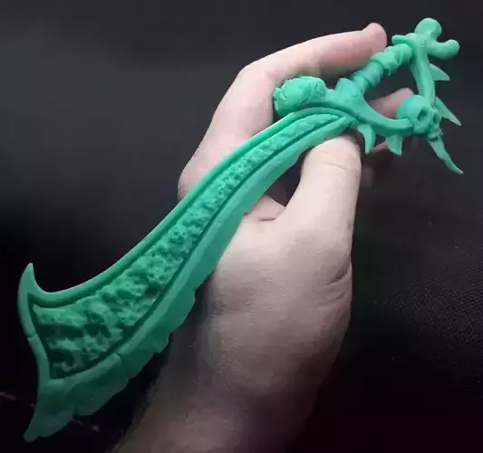Undead sword 3d print 3D print model