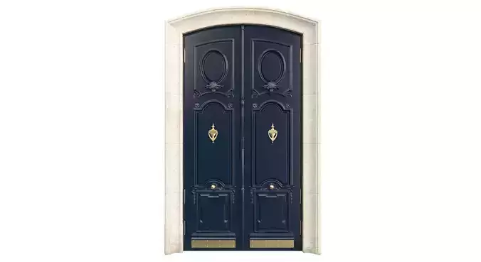 Entrance classic door 89