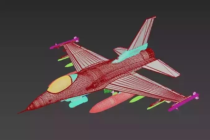 Model Airplane fighter jet