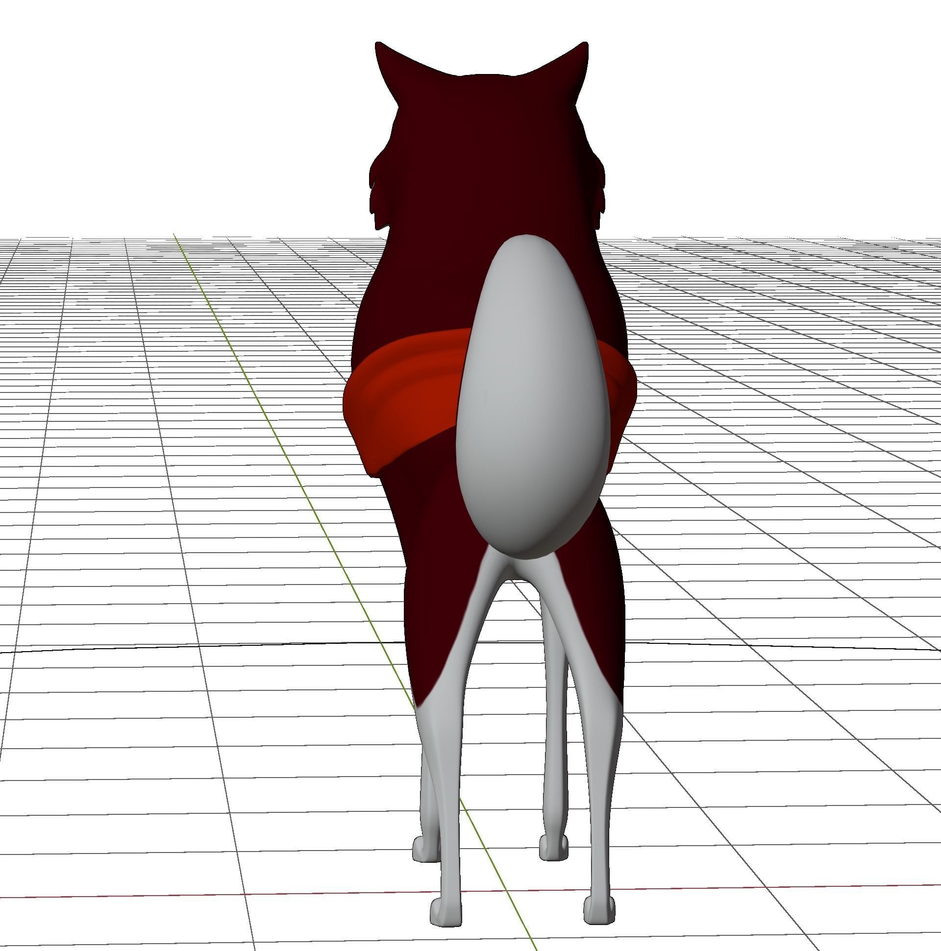 Jenna Balto Low-poly 3D model_34