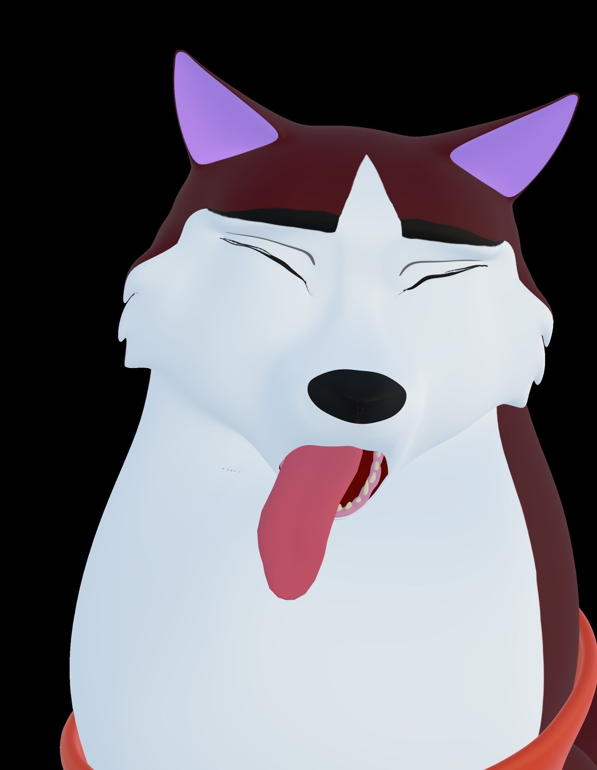 Jenna Balto Low-poly 3D model_6