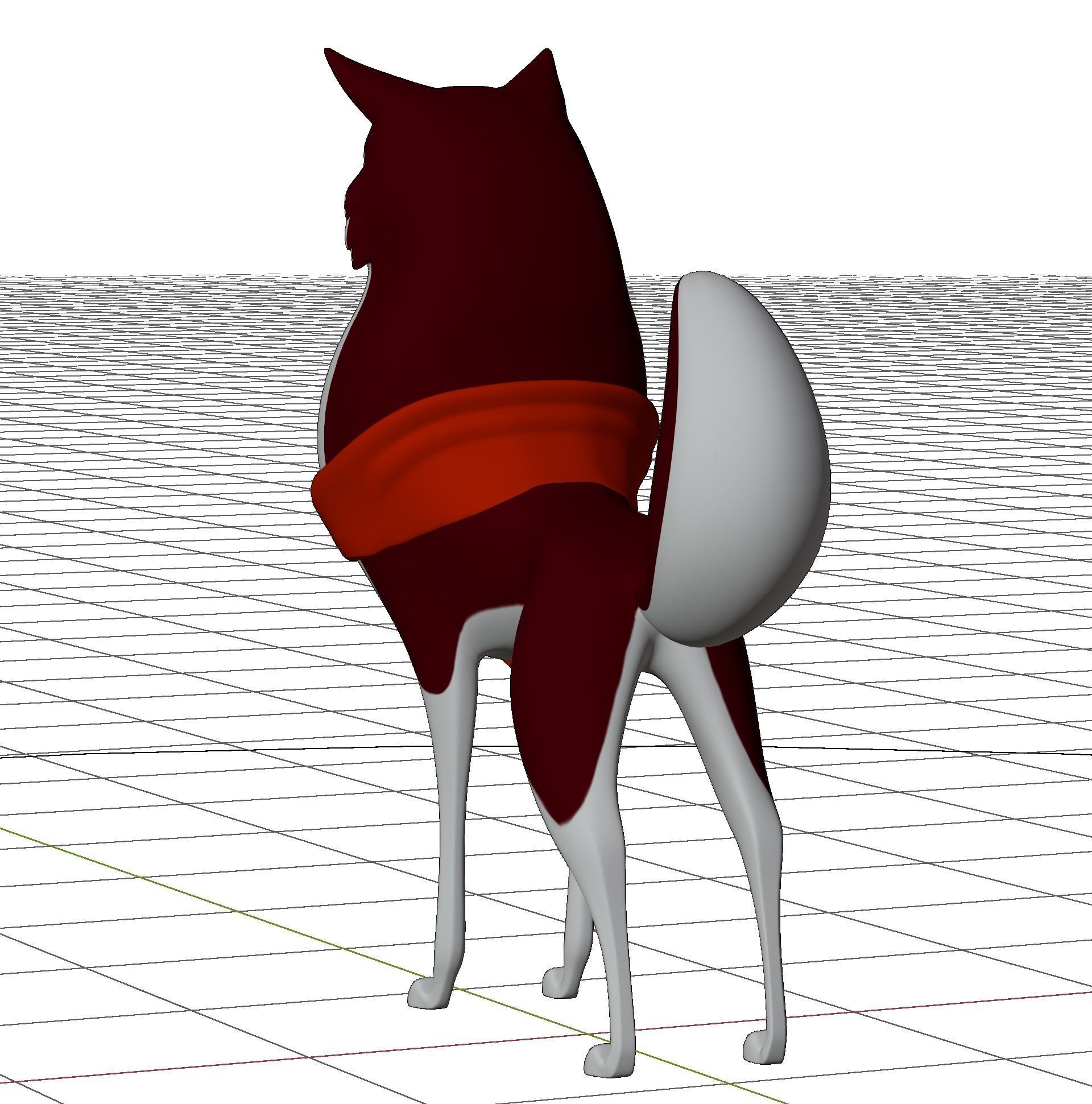 Jenna Balto Low-poly 3D model_36