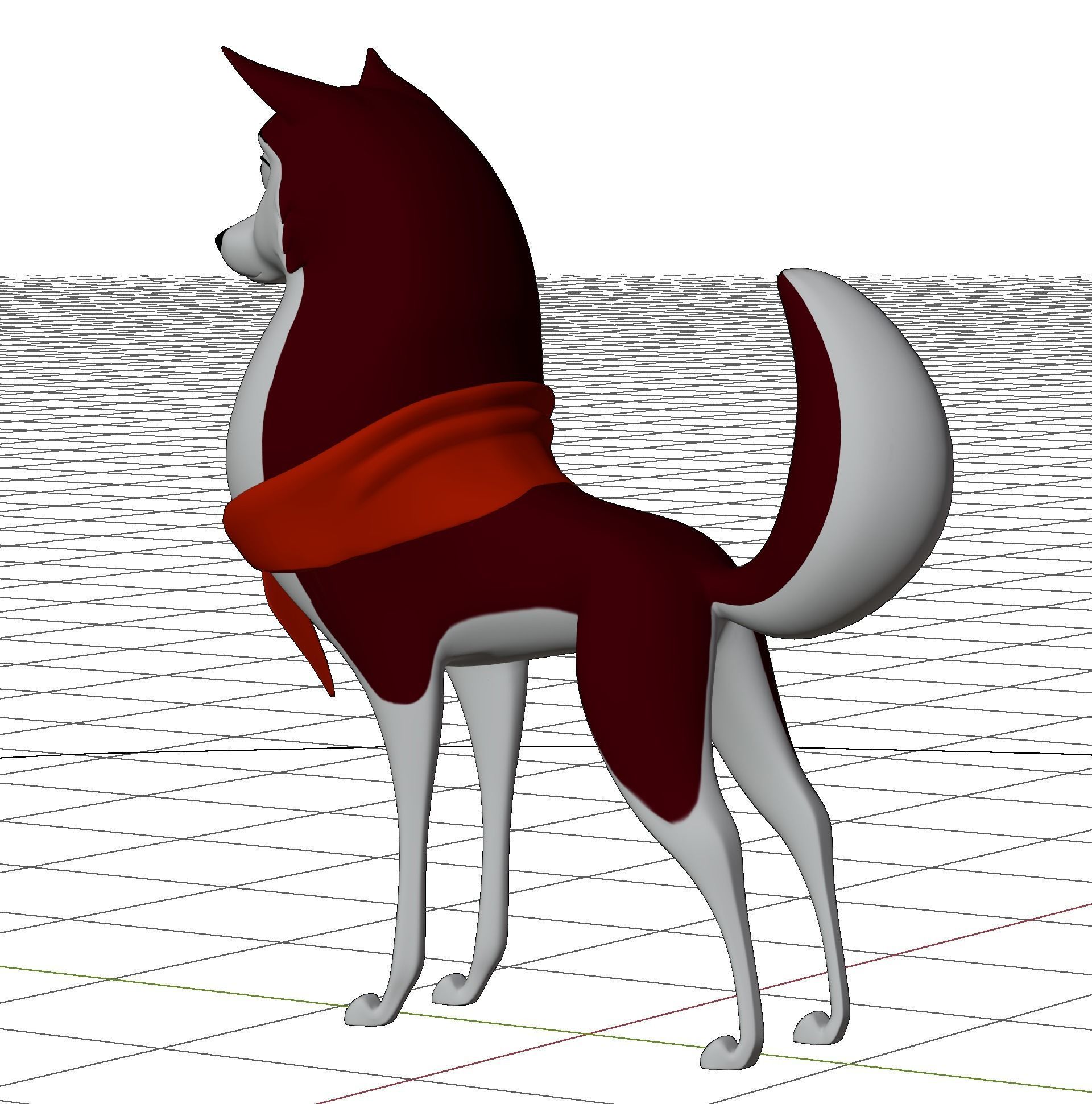 Jenna Balto Low-poly 3D model_39