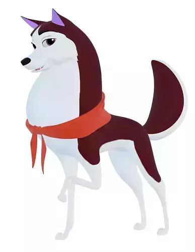 Jenna Balto Low-poly 3D model