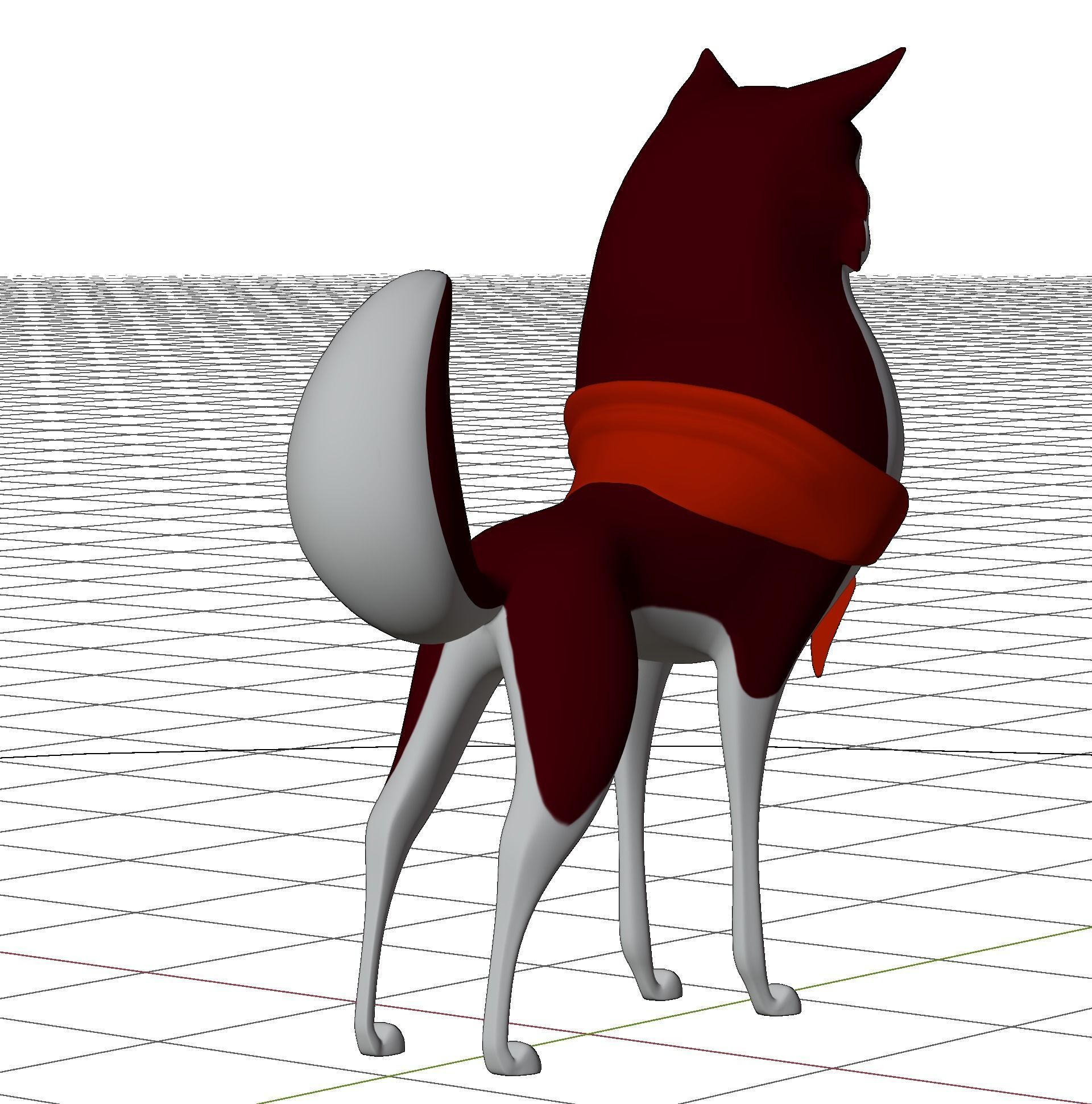 Jenna Balto Low-poly 3D model_30