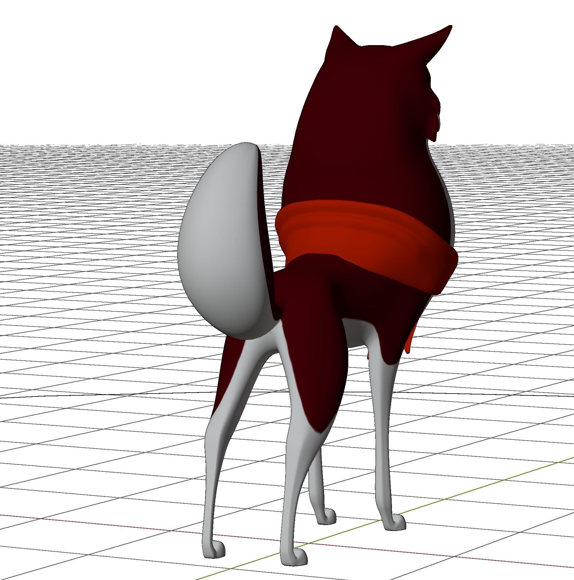 Jenna Balto Low-poly 3D model_31