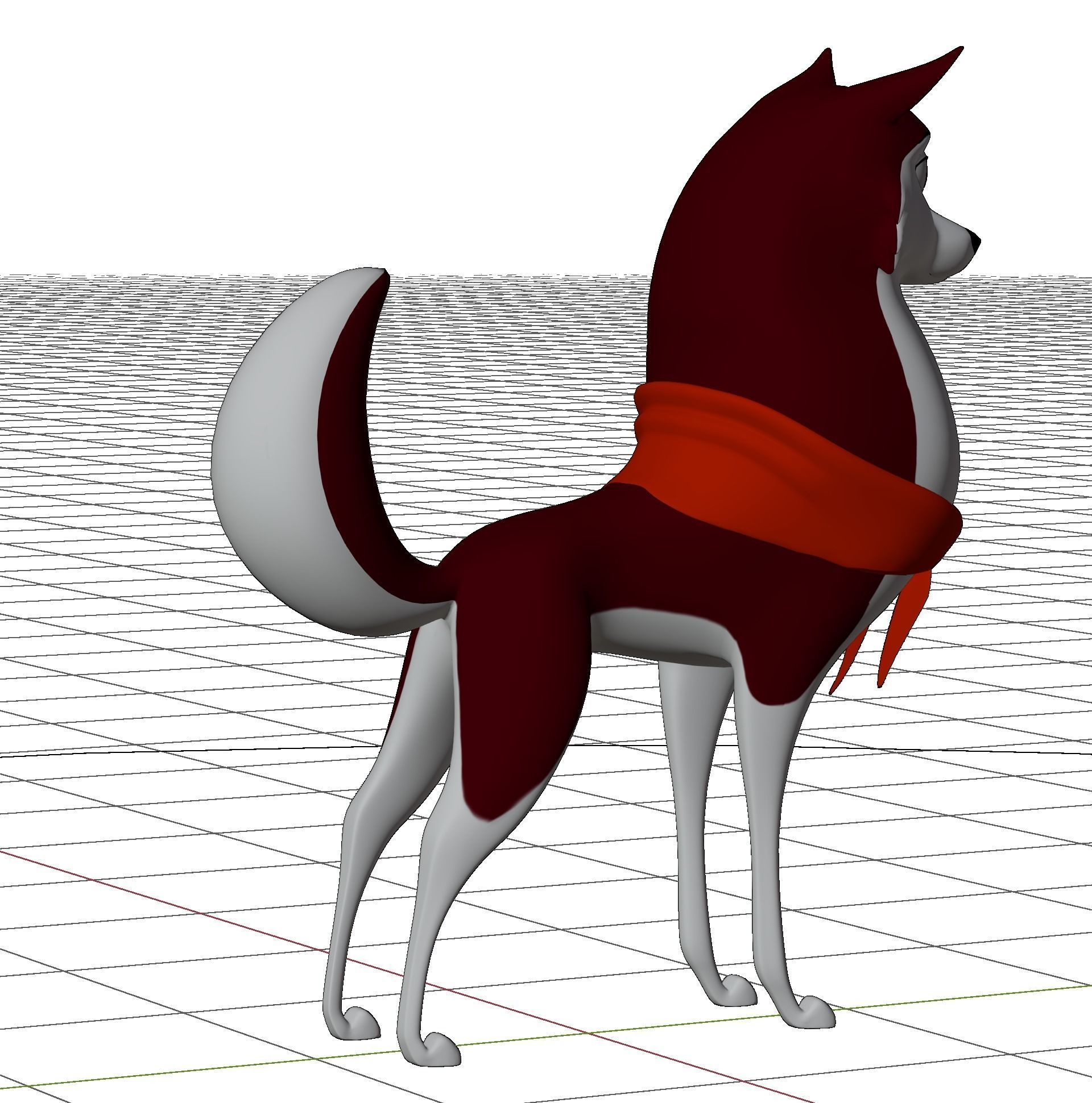 Jenna Balto Low-poly 3D model_28