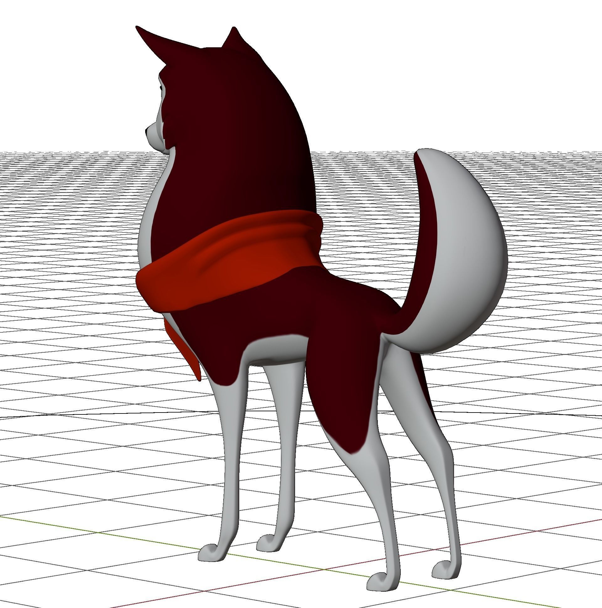 Jenna Balto Low-poly 3D model_38