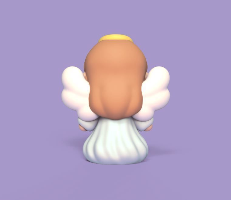 Happy Angel 3D print model_3