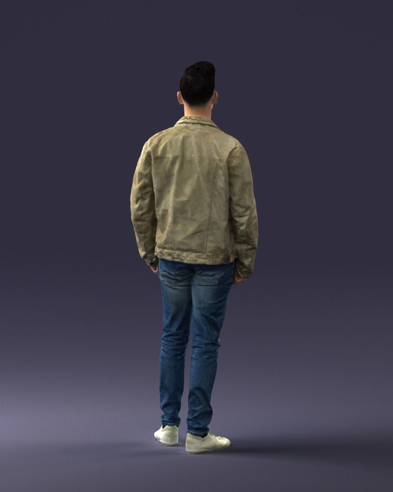 000028 Casual man 0818 3D model_18
