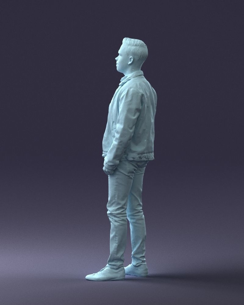 000028 Casual man 0818 3D model_25