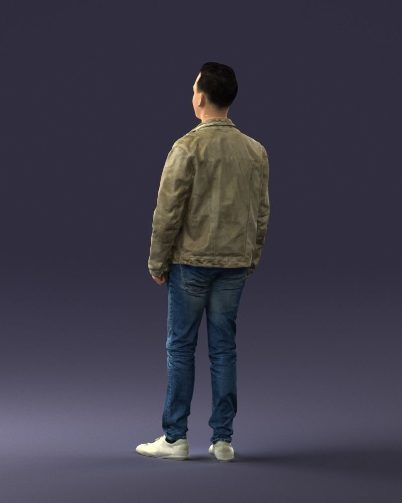 000028 Casual man 0818 3D model_21
