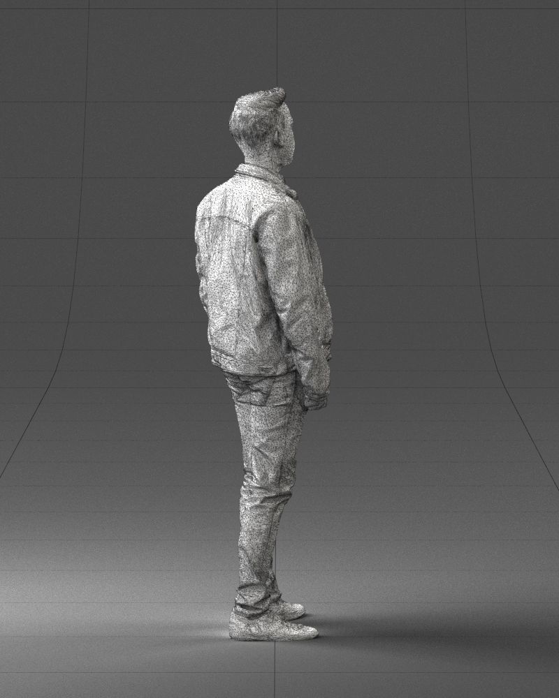 000028 Casual man 0818 3D model_17