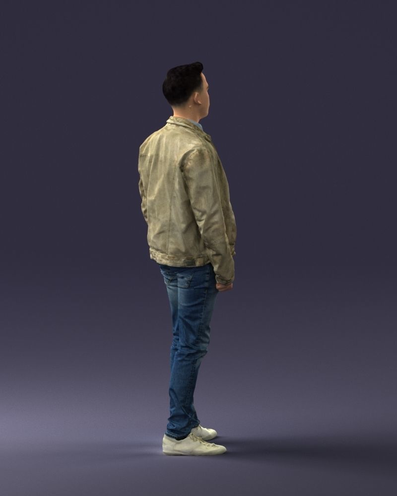 000028 Casual man 0818 3D model_15