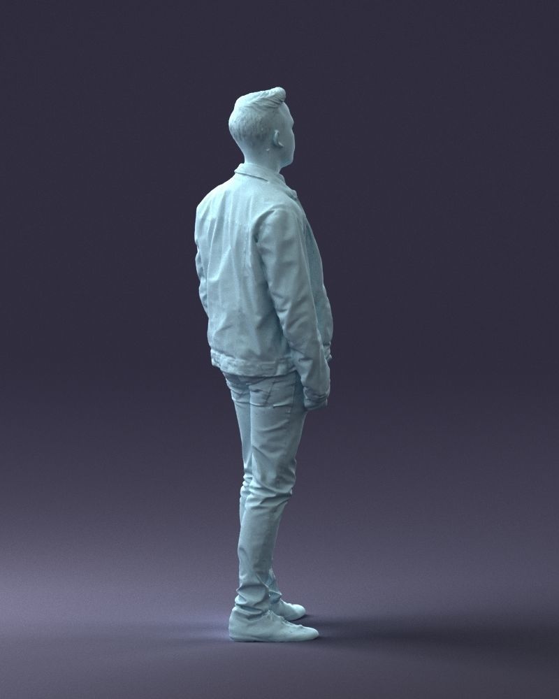 000028 Casual man 0818 3D model_16